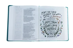 NIV Beautiful Word Bible Leathersoft, Teal – Updated Edition -Books Shop 100 0051 4