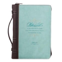 BC: Blessed Is She- Luke 1:45 -Light Blue -Extra Large