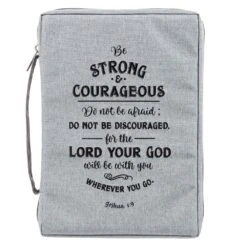 BC: Strong And Courageous Poly-Canvas Medium