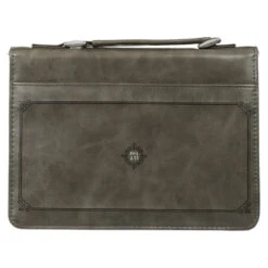 BC: All Things Filigree Gray Faux Leather Large 5 BC: All Things Filigree Gray Faux Leather Large -Books Shop 124 0254 1