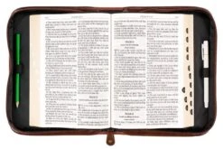 BC: Stand Firm Two-tone Brown Faux Leather Medium -Books Shop 124 0272 3