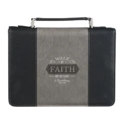 BC: Walk By Faith Faux Leather Classic Medium – Isaiah 40:31