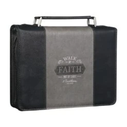 BC: Walk By Faith Faux Leather Classic Medium – Isaiah 40:31 -Books Shop 124 0318 2