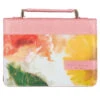 BC: Pastel Meadow Pink Watercolor Faux Leather Large -Books Shop 124 0320 0 1