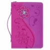 BC: Filled With Joy Psalm Daisy Floral Hot Pink Large Faux Leather 1 BC: Filled With Joy Psalm Daisy Floral Hot Pink Large Faux Leather -Books Shop 124 1542 0
