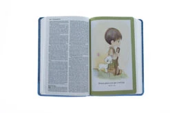 ICB Precious Moments Bible, Leathersoft, Blue -Books Shop 200 0379 5