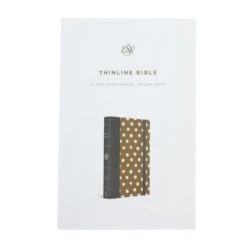 ESV Thinline Bible -Cloth Over Board, Polka Dots -Out Of Print -Books Shop 200 0441 1