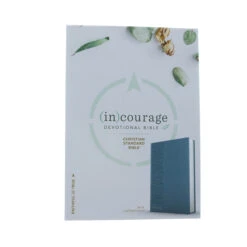 CSB (In)Courage Devotional Bible-Blue LeatherTouch