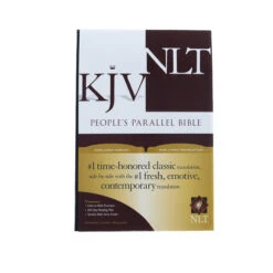 KJV/NLT2 People’s Parallel Bible-Burgundy Imitation Leather -Books Shop 202 0031 1