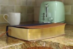 NIV & KJV Side-By-Side Bible/Large Print-Navy/Tan Duo-Tone -Books Shop 202 0049 4