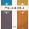 NIV, KJV, NASB, Amplified, Parallel Bible, Hardcover 1 NIV, KJV, NASB, Amplified, Parallel Bible, Hardcover -Books Shop 202 0051 0 1