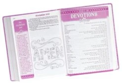 My Creative Bible Purple Glitter Hardcover -Books Shop 204 0102 6