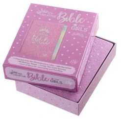 My Creative Bible Purple Glitter Hardcover -Books Shop 204 0102 7