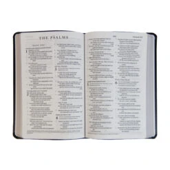 ESV Thinline Bible-Charcoal Crown TruTone Imitation Leather 7 ESV Thinline Bible-Charcoal Crown TruTone Imitation Leather -Books Shop 204 0135 1 2