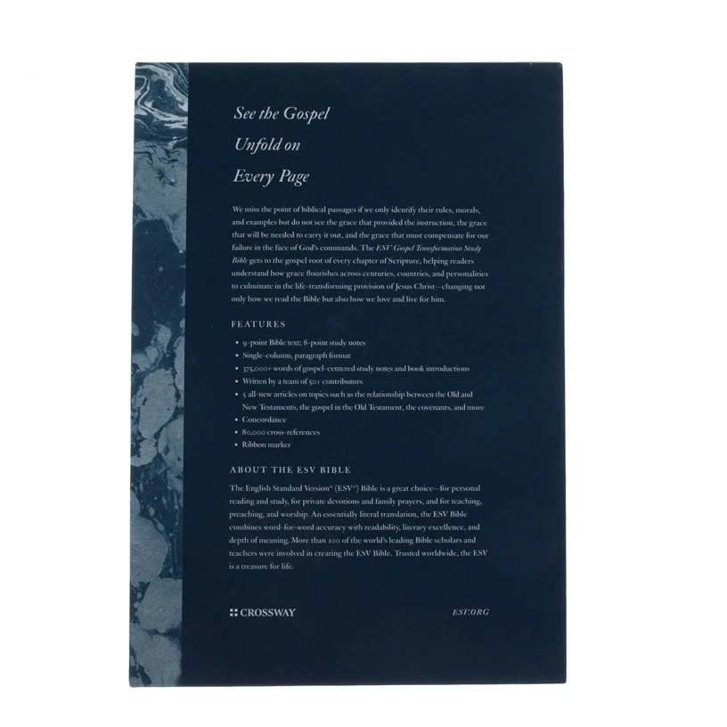 ESV Gospel Transformation Study Bible-Deep Brown TruTone 8 ESV Gospel Transformation Study Bible-Deep Brown TruTone - Image 6