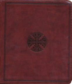 ESV Journaling Bible-Brown Mosaic Cross Design TruTone