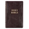 KJV Gift Edition Bible Dark Brown W/ Thumb Index -Books Shop 206 0005 0