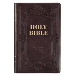 KJV Gift Edition Bible Dark Brown W/ Thumb Index
