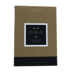 KJV, Large Print Verse-By-Verse Reference Bible, MacLaren Series, Leathersoft, -Books Shop 206 0007 1