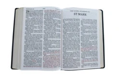 KJV Super Giant Print Reference Bible, Black Leathertouch -Books Shop 206 0150 4 1