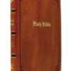 Kjv Thinline Bible, Large Print, Tan Leathersoft -Books Shop 206 0360 0