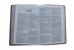 Kjv Thinline Bible, Large Print, Tan Leathersoft 12 Kjv Thinline Bible, Large Print, Tan Leathersoft -Books Shop 206 0360 4