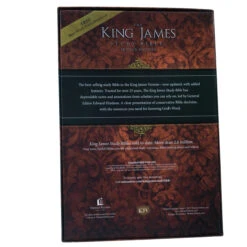 KJV Study Bible Second Edition-Black Bonded Leather Indexed -Books Shop 206 0389 5 2