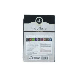 KJV Compact Bible-Black LuxLeather W/Zipper -Books Shop 206 0457 6