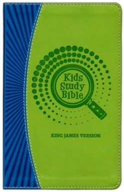 KJV Kids Study Bible Green/Blue Imitation Leather