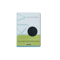 KJV New Testament With Psalms & Proverbs-Black Imitation Leather -Books Shop 206 0622 1