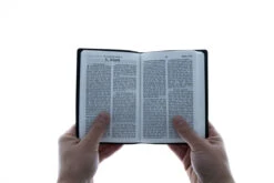 KJV New Testament With Psalms & Proverbs-Black Imitation Leather -Books Shop 206 0622 3