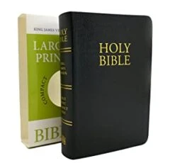 KJV Compact Bible Bonded Leather Large Print