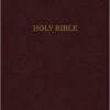 KJV Deluxe Reference Bible Super Giant Print, Burgundy, -Books Shop 206 0728 0