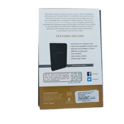 KJV, Reference Bible, Personal Size Giant Print, Black Bonded Leather -Books Shop 206 0740 5