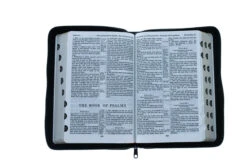 KJV Classic Reference Bible Calfskin Zipper Thumb Index -Books Shop 206 0799 3