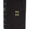 KJV Large Print Center-Column Reference Bible Thumb Indexed – Black -Books Shop 206 0925 0
