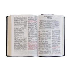 KJV Large Print Center-Column Reference Bible Thumb Indexed – Black 10 KJV Large Print Center-Column Reference Bible Thumb Indexed – Black -Books Shop 206 0925 3