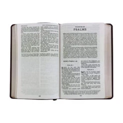KJV Large Print Reference Bible, Vintage Series – Burgundy -Books Shop 206 0934 3