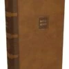 KJV Compact Reference Bible, Leathersoft, Brown -Books Shop 206 0979 0