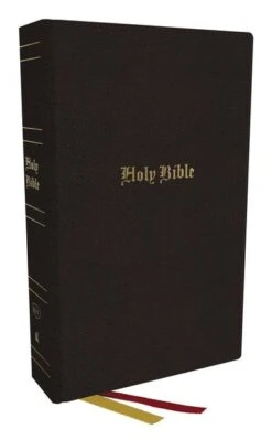 KJV Super Giant Print Reference Bible, Black