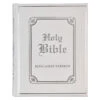 KJV White Faux Leather King James Version Family Bible -Books Shop 206 0993 0