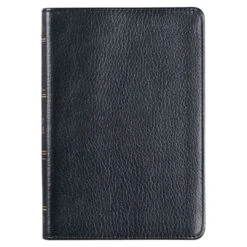 KJV Compact Bible Black Full Grain Leather