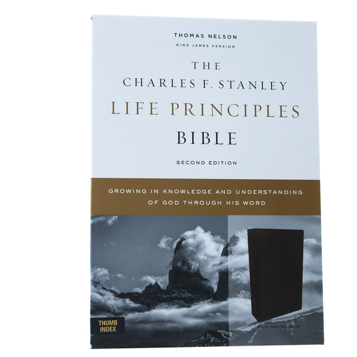 KJV, Charles F. Stanley Life Principles Bible, 2nd Edition, Genuine 3 KJV, Charles F. Stanley Life Principles Bible, 2nd Edition, Genuine