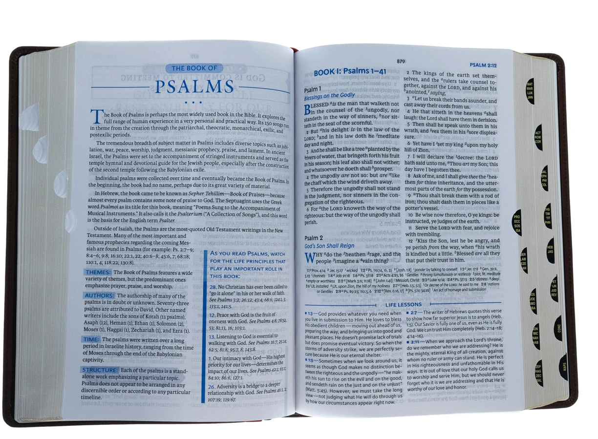 KJV, Charles F. Stanley Life Principles Bible, 2nd Edition, Genuine 5 KJV, Charles F. Stanley Life Principles Bible, 2nd Edition, Genuine - Image 3