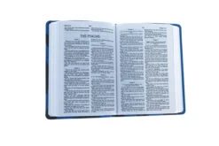 KJV Compact Ultrathin Bible For Teens, Blue Vortex LeatherTouch -Books Shop 206 1053 3