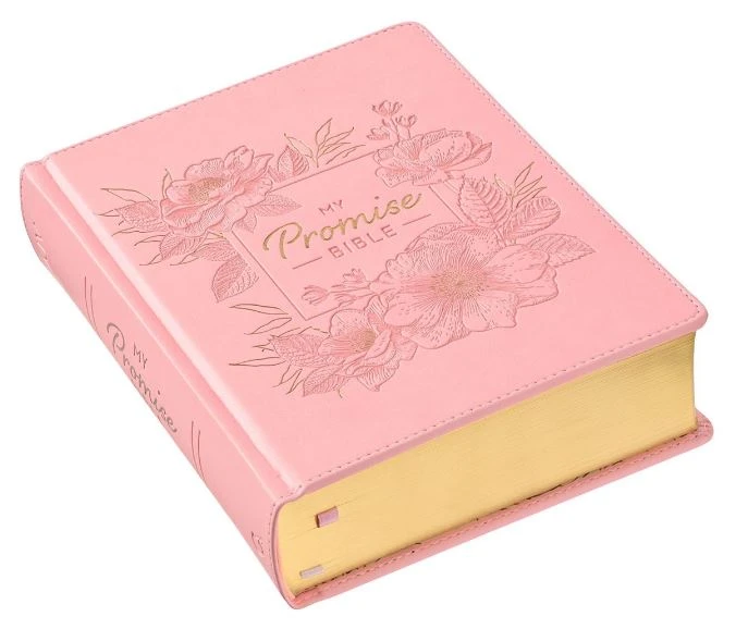 KJV Pink Hardcover Faux Leather My Promise Bible 5 KJV Pink Hardcover Faux Leather My Promise Bible - Image 3