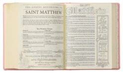 KJV Pink Hardcover Faux Leather My Promise Bible 12 KJV Pink Hardcover Faux Leather My Promise Bible -Books Shop 206 2137 4