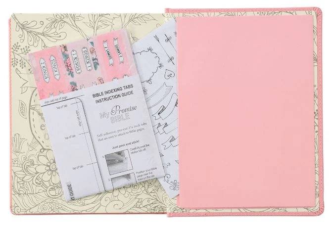 KJV Pink Hardcover Faux Leather My Promise Bible 8 KJV Pink Hardcover Faux Leather My Promise Bible - Image 6