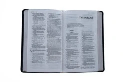 NASB, Thinline Bible, Bonded Leather, Black, Red Letter Edition -Books Shop 208 0039 3