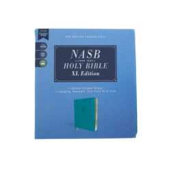 NASB 1995 XL Bible, Comfort Print–Soft Leather-look, Teal -Books Shop 208 0058 1